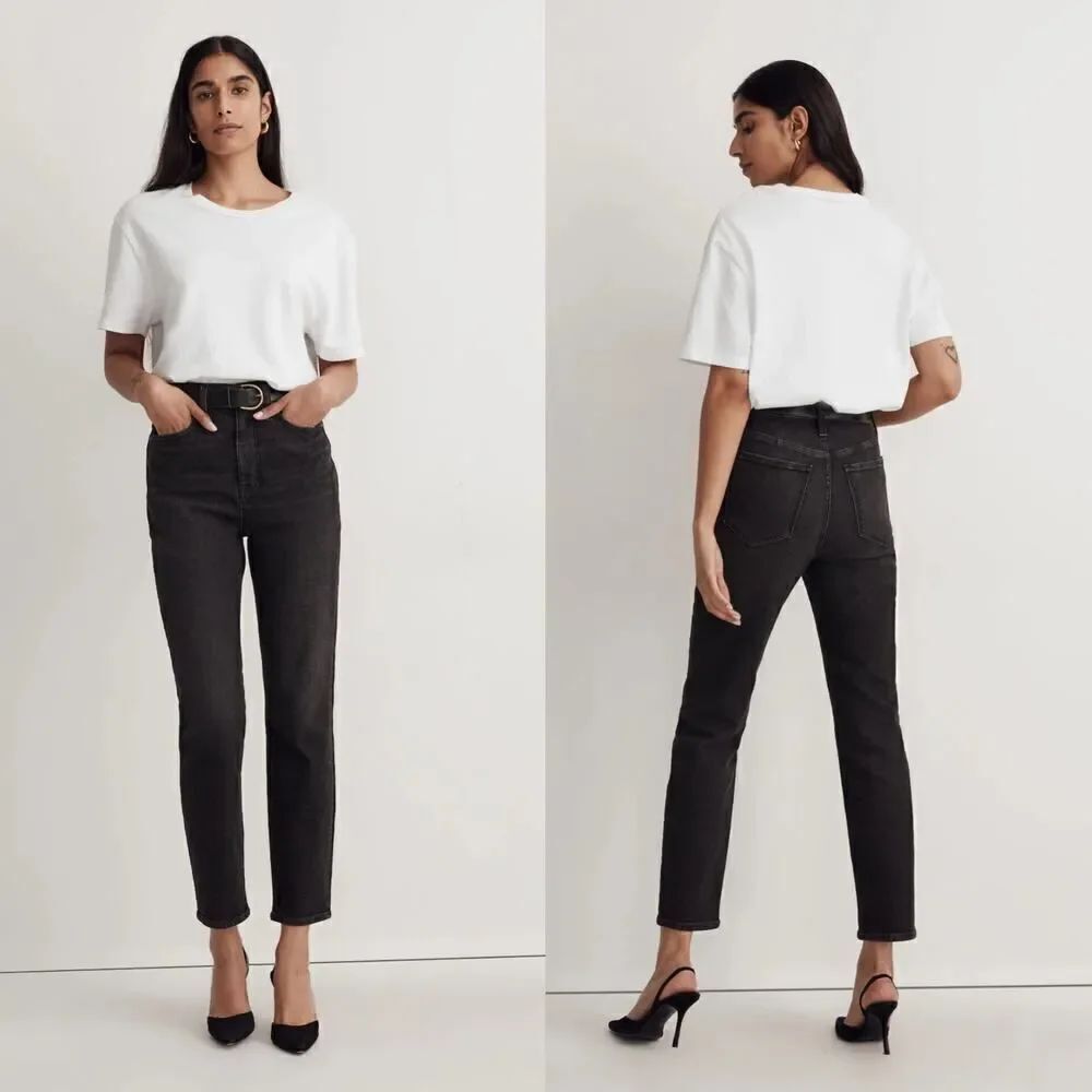 Madewell The Momjean in Hillshore Wash 26 NWT